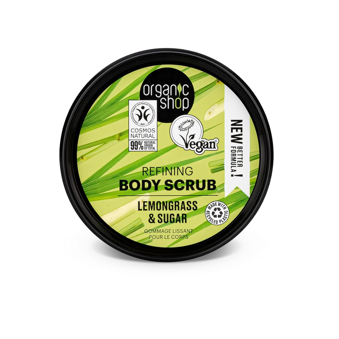 Organic Shop Body Scrub Natural Provence Lemongrass and Sugar 250 ml Lemongrass and Sugar 250 ml (1e