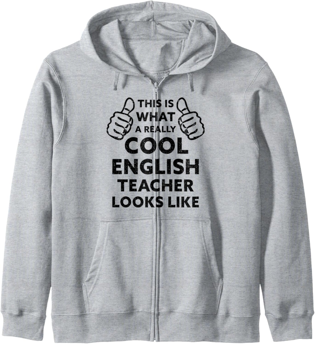 Funny Saying English Teacher School Teaching Men Women Humor Kapuzenjacke