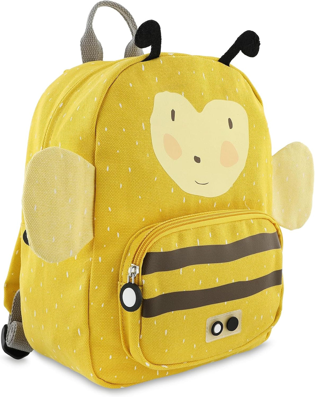 Trixie Rucksack - Rucksack für Kind - für Jungen und Mädchen - Kleiner Turnbeutel Gelb Mrs. Bumblebe