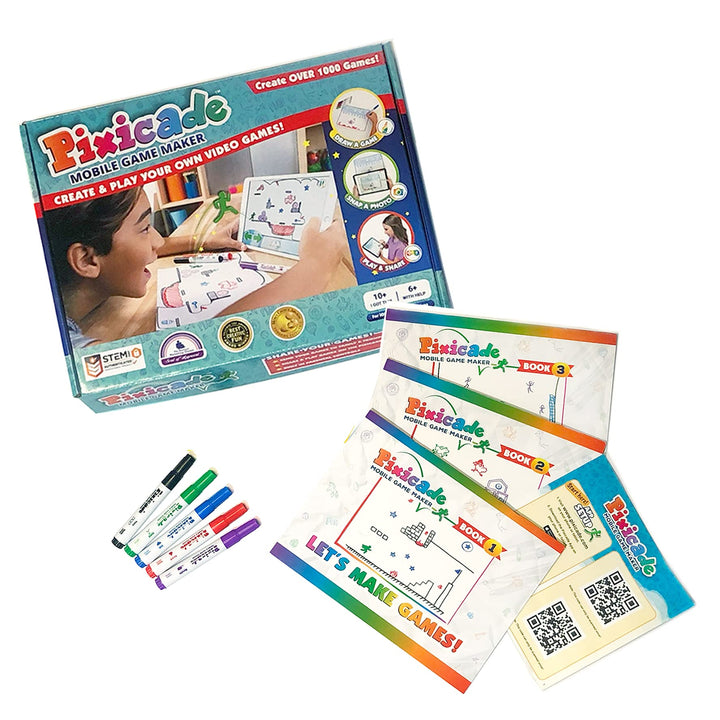 Abacus Brands Pixicade – erstelle und Spiele Deine eigenen Videospiele