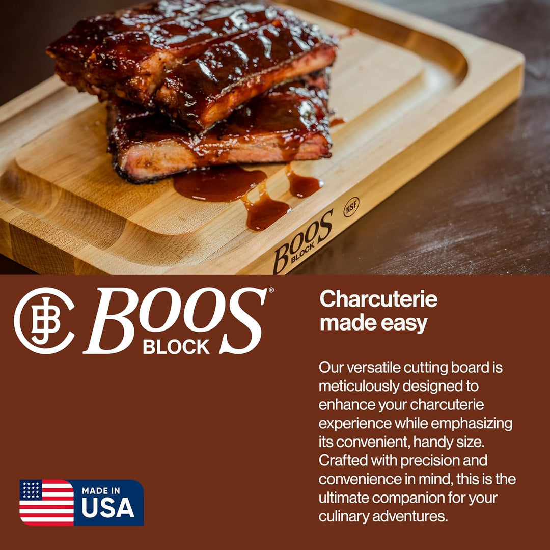 Boos Block Schneidebrett, Wood, Maple, 31 x 21 x 2,5 cm, 31 x 21 x 2,5 CM
