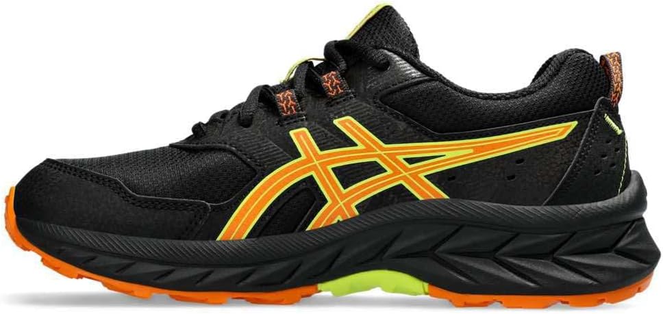 ASICS Jungen Pre Venture 9 Gs Sneaker 39.5 EU Schwarz, 39.5 EU Schwarz