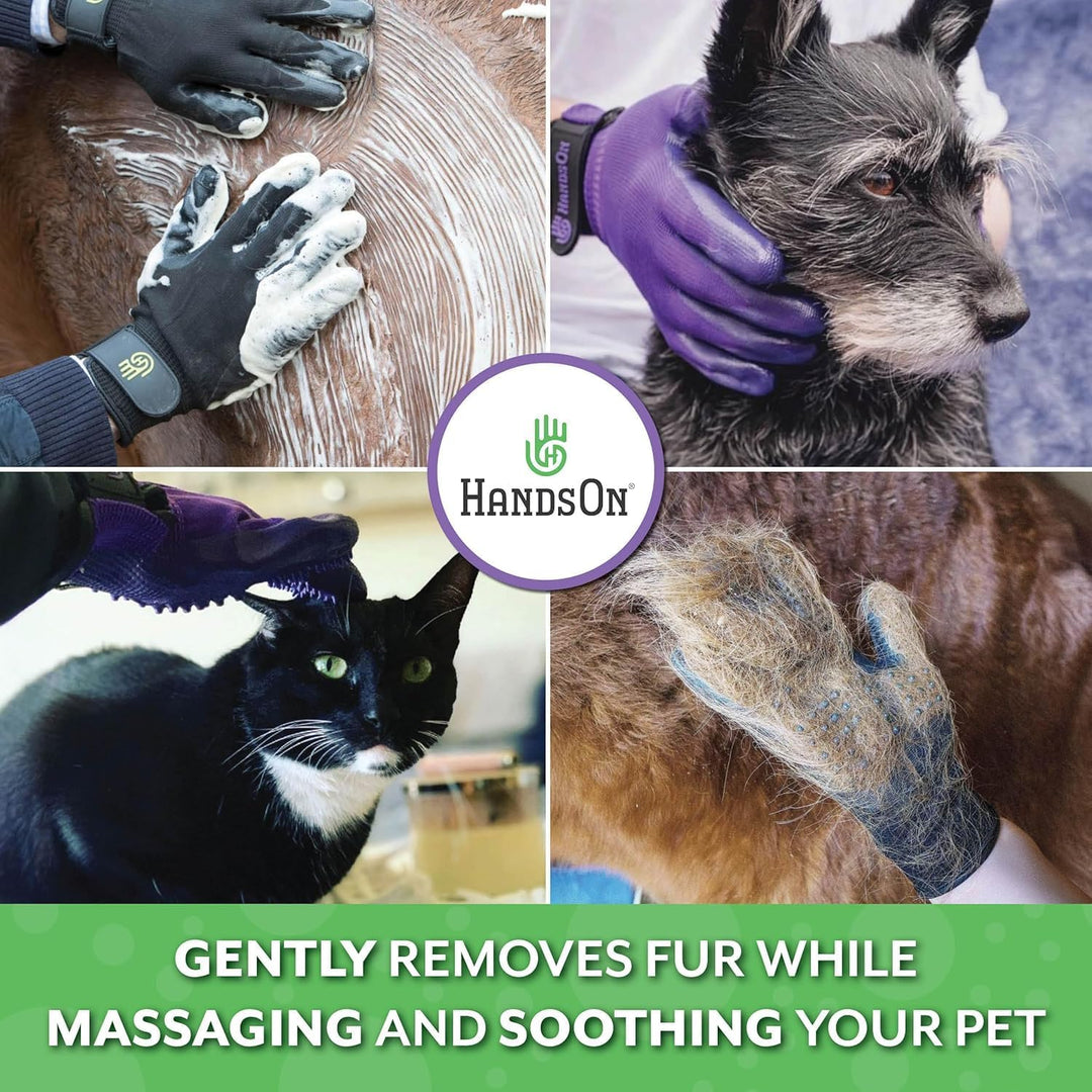 HandsOn Gloves - Der revolutionäre Putzhandschuh aus den USA! Grösse M Schwarz Mittel, Schwarz Mitt