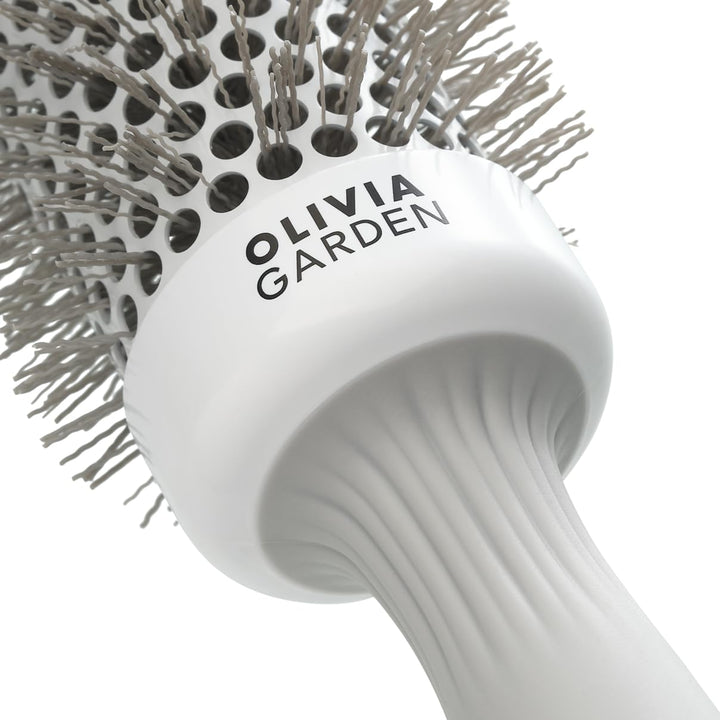 Olivia Garden - Expert Blowout Speed White and Grey Hairbrush- 45 weiss&grau 45, weiss&grau 45