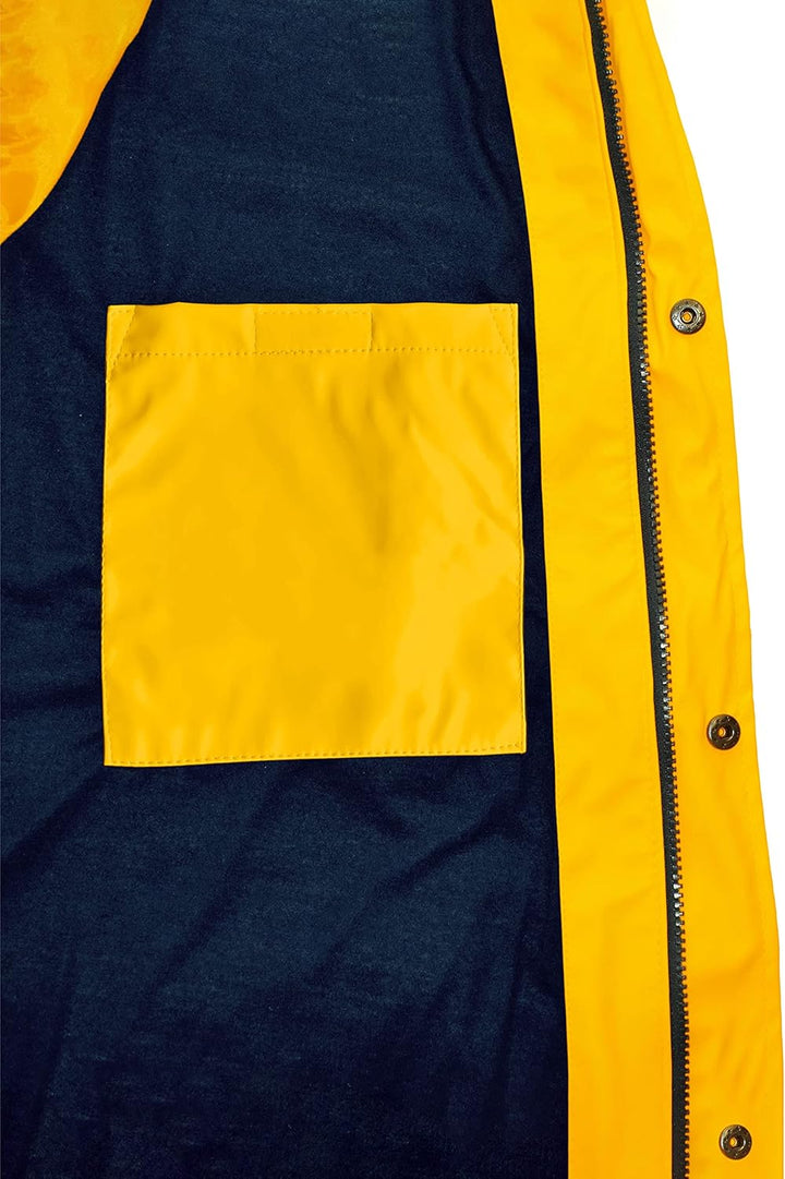 MADSea Herren Regenjacke Friesennerz 63096 gelb L Gelb, L Gelb