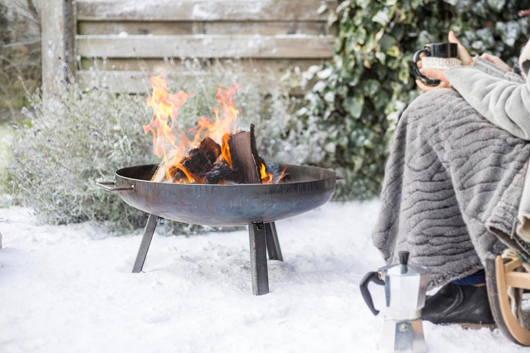 La Hacienda Feuerschale Pittsburgh Small Ø60 cm - Feuerschalen für den Garten - Feuerstelle Outdoor