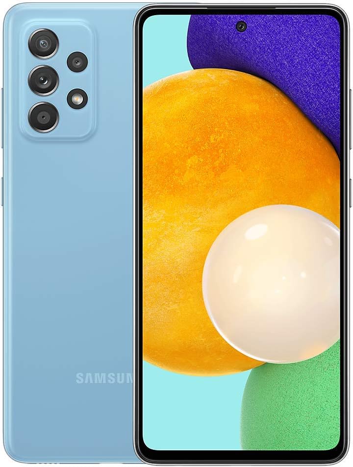 SAMSUNG Galaxy A52 5G - Smartphone 128GB, 6GB RAM, Dual SIM, Blue, Blue