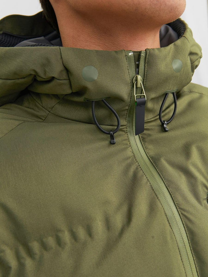 JACK & JONES Male Steppjacke Steppjacke XXL Grün, XXL Grün
