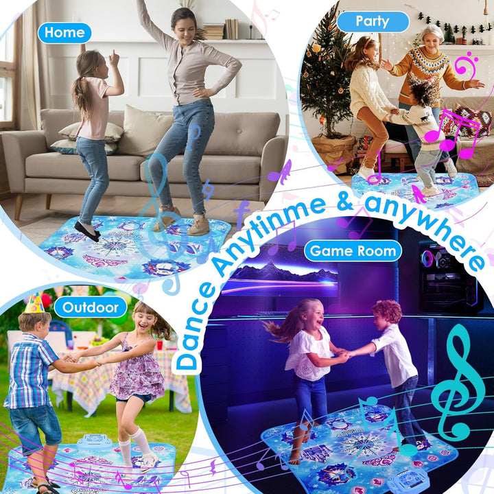 GuKKK Tanzmatte Kinder Spielzeug Geschenke 3-12 Jahre, Tanzspielzeug Geschenk für Kinder Mädchen, Mu
