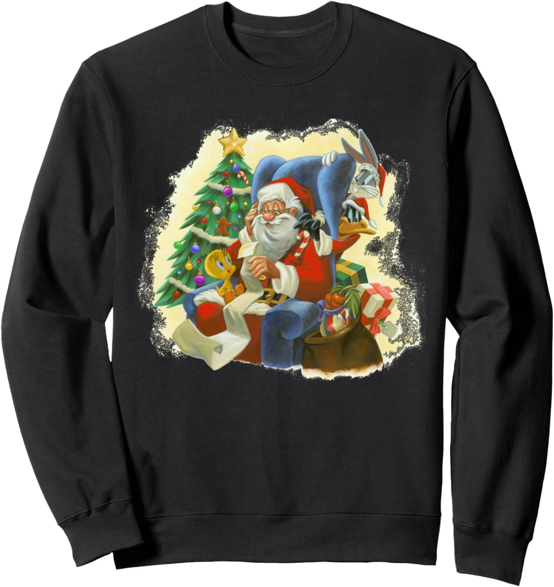 Looney Tunes Kinder Looney Tunes Xmas Santa Sweatshirt