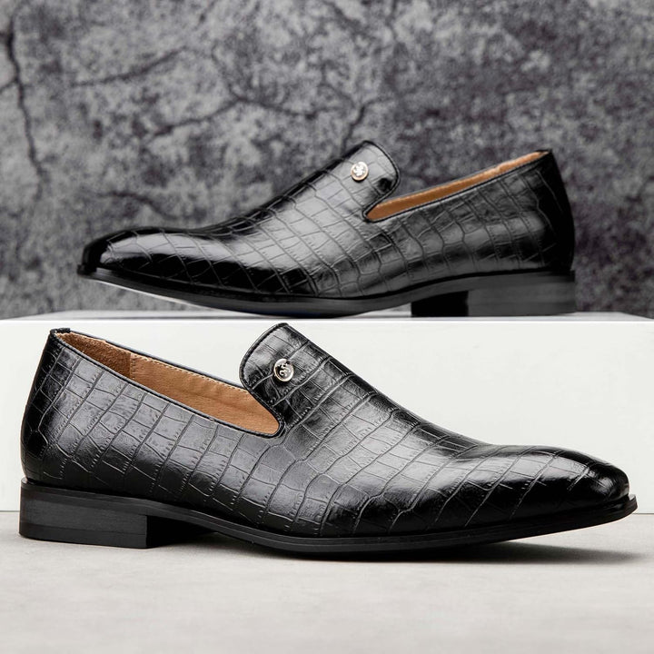 MEIJIANA Herren Mokassins Klassische Herren Anzug Schuhe Elegante Schuhe Leder Sommer Freizeitschuhe