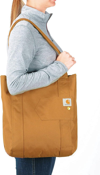 Carhartt Damen Essentials Tote Luggage-Messenger Tasche, OFA Carhartt Braun, Carhartt Braun