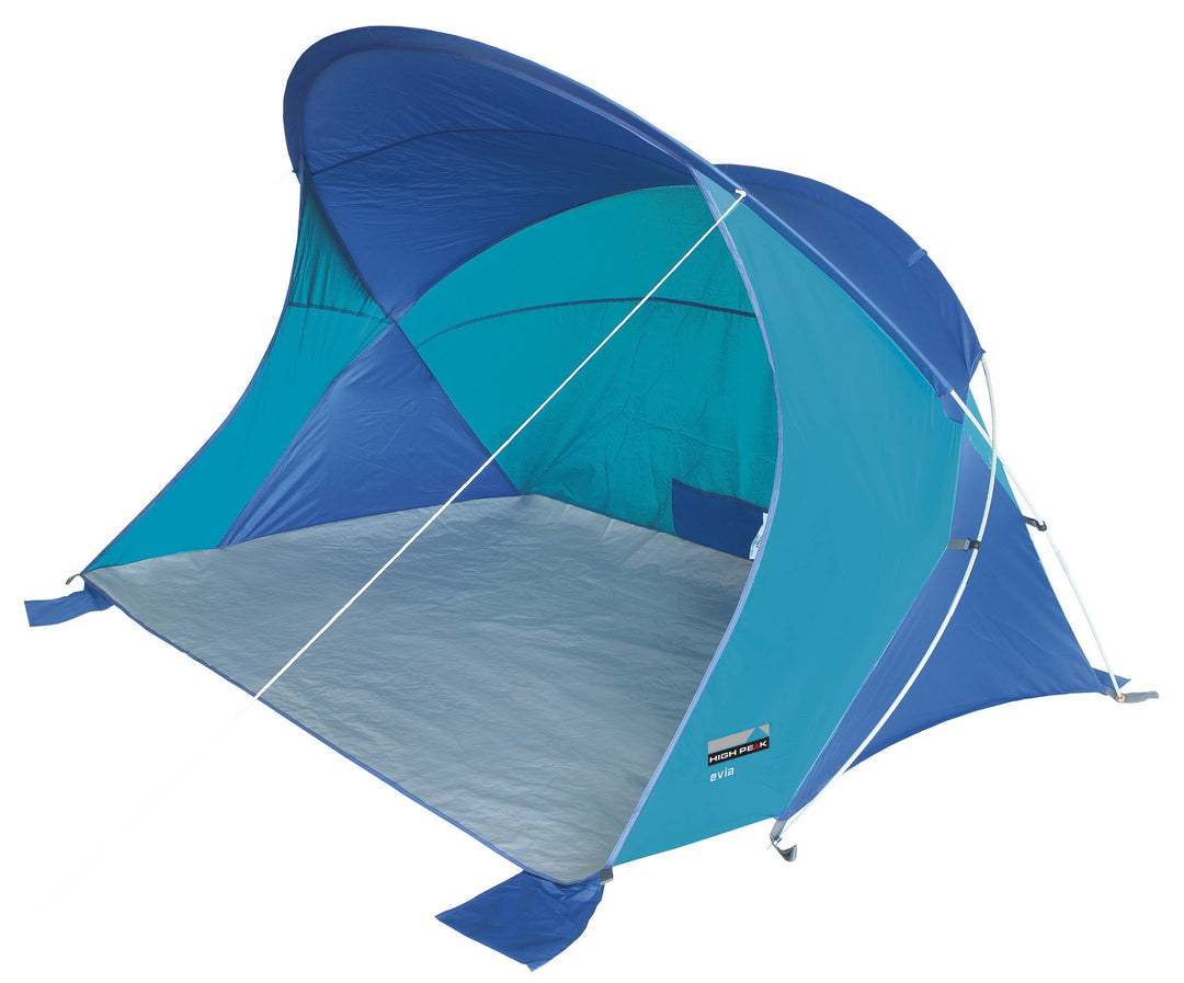 High Peak Evia Strandmuschel, blau/Türkis, One Size