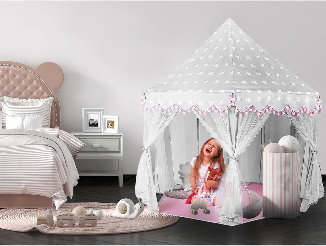 Spielzelt Prinzessin Rosa Kinderzelt Indoor Outdoor 23476