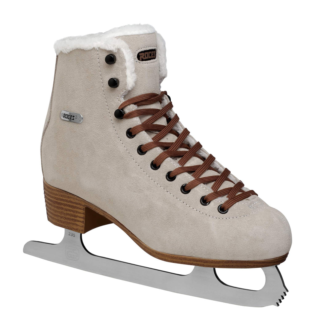 Roces Damen Suede Eco-fur Freizeit-Schlittschuh 41 suedebrown, 41 suedebrown