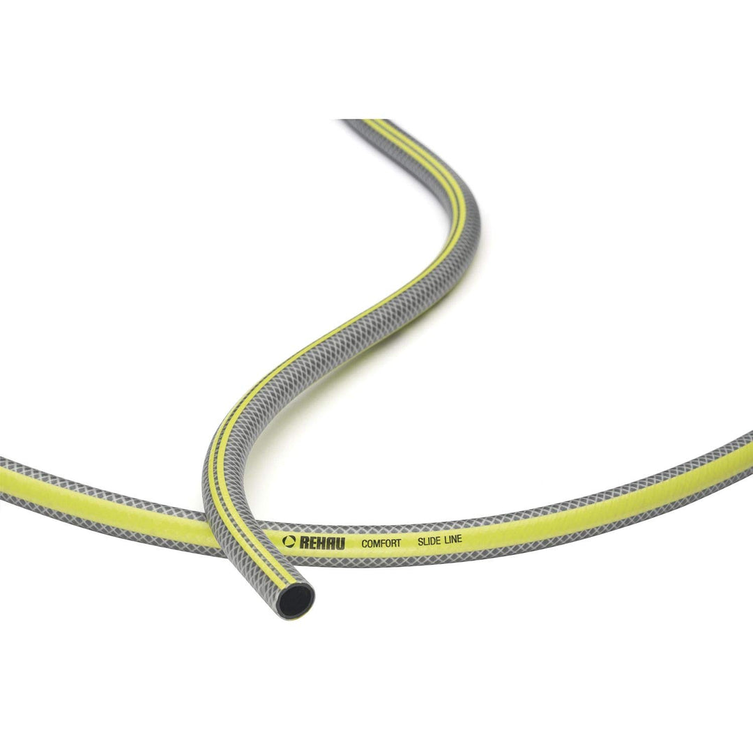 REHAU Gartenschlauch Slide LINE 3/4 Zoll 50m: sehr gleitfähig damit schmutzabweisend + Abriebfest, u