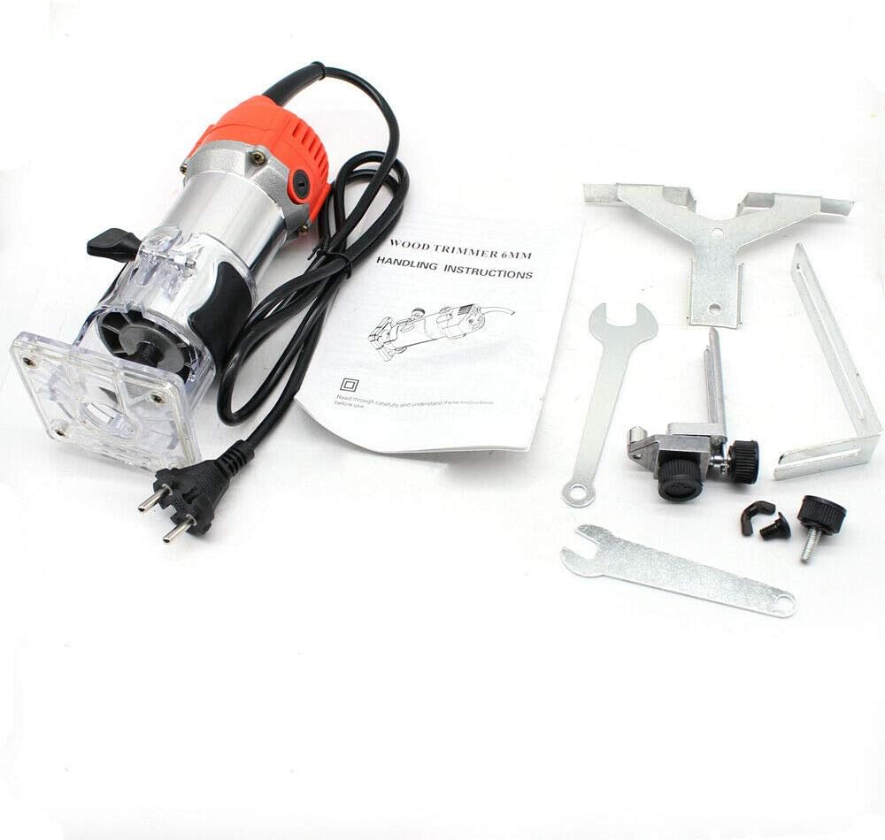 Oberfräse Kantenfräse Electric Hand Trimmer Elektrischer Handschneider Holzlaminat Multifräse Fräse