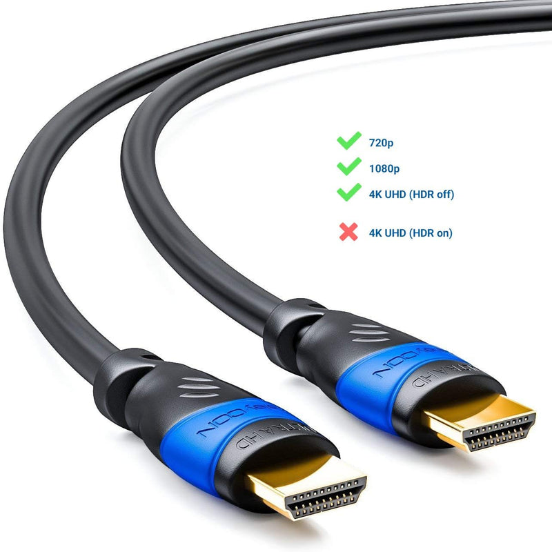 deleyCON 20m HDMI Kabel - Kompatibel zu HDMI 2.0a/b/1.4a - 4K UHD 2160p (4096x2160 Pixel) Full HD HD