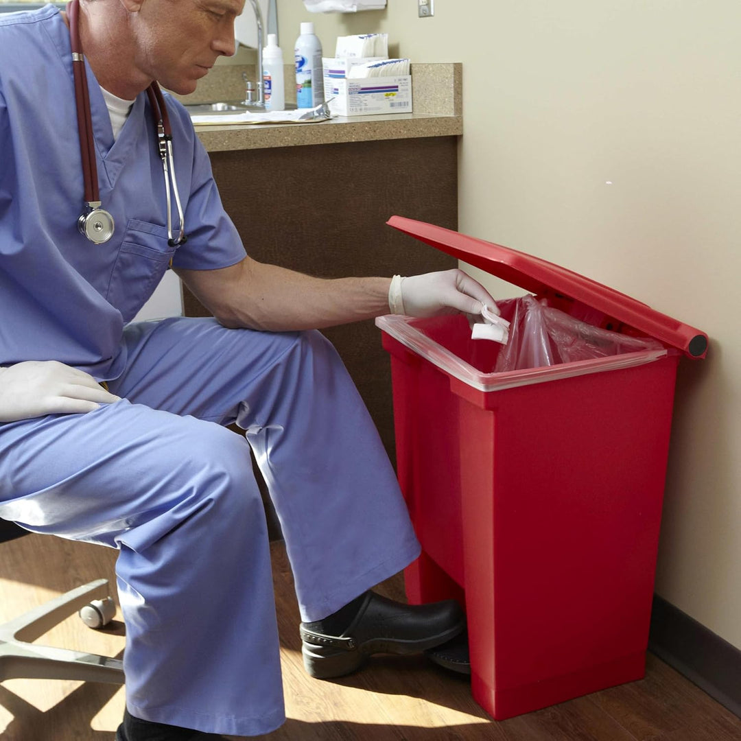 Rubbermaid Commercial Products Legacy® Tretmülleimer aus Kunststoff | Treteimer/Tretabfallbehälter |