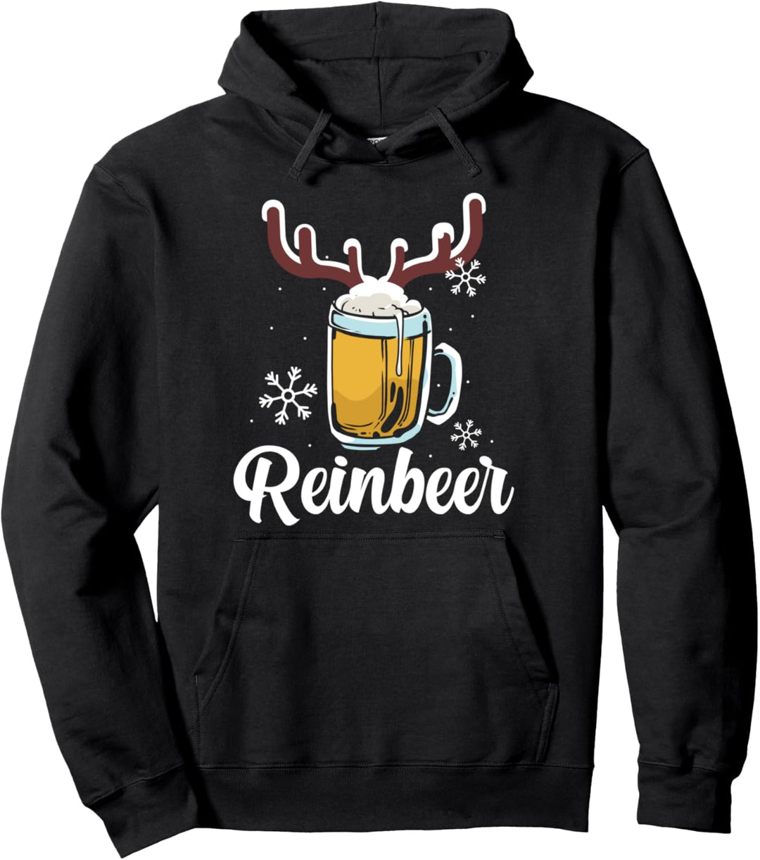 Ugly Christmas Weihnachten Rentier Reinbeer Pullover Hoodie