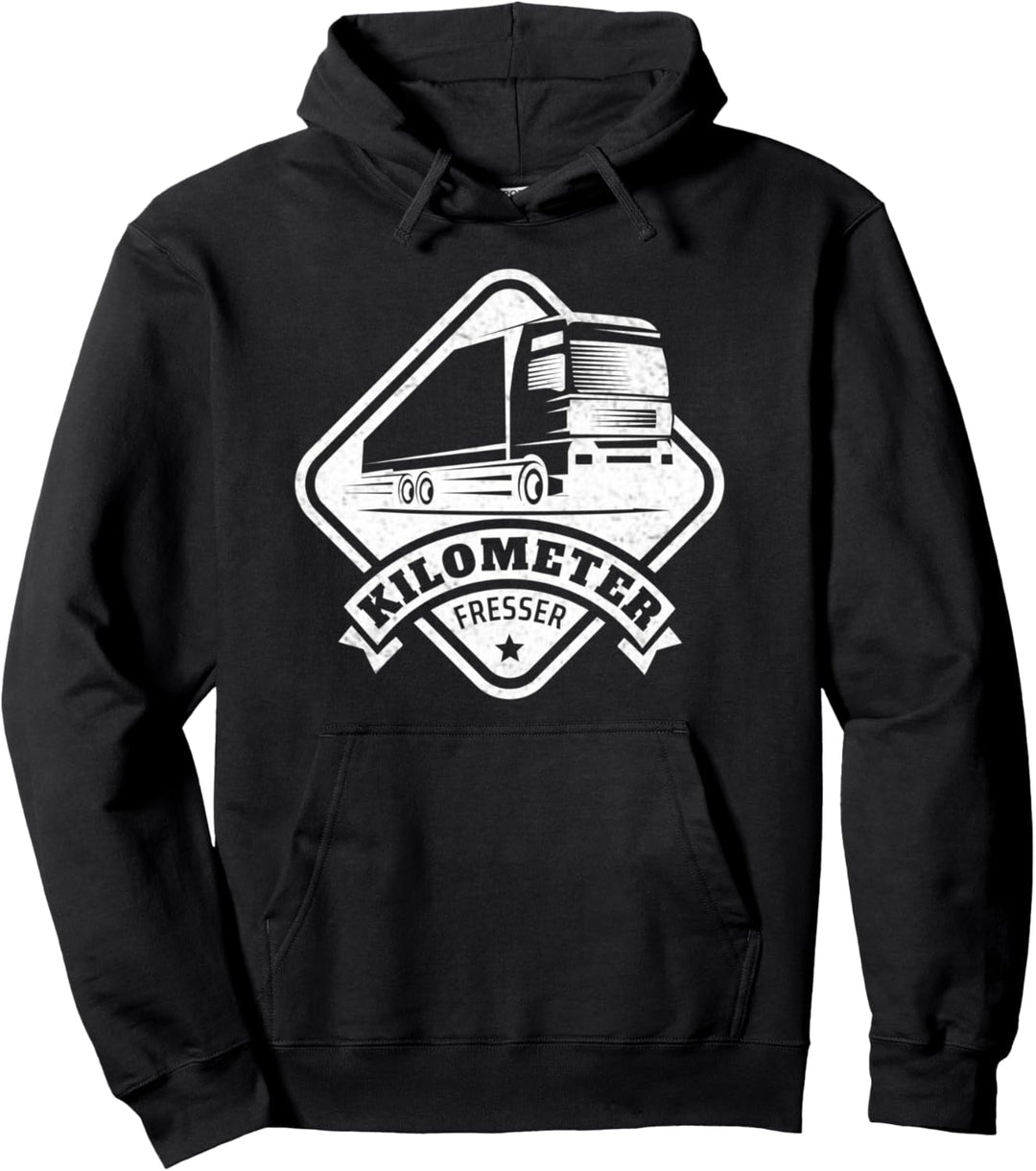 LKW Fahrer Kraftfahrer Fernfahrer Lustiger Spruch Trucker Pullover Hoodie
