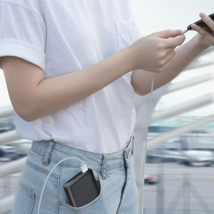 Charmast Powerbank PD 65W 23800mAh Power Delivery USB C Externer Akku Quick Charge 3.0 Ladegerät kom