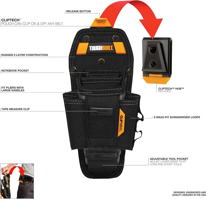 ToughBuilt tou-ct-36-l7 Techniker 7 Pocket Tasche