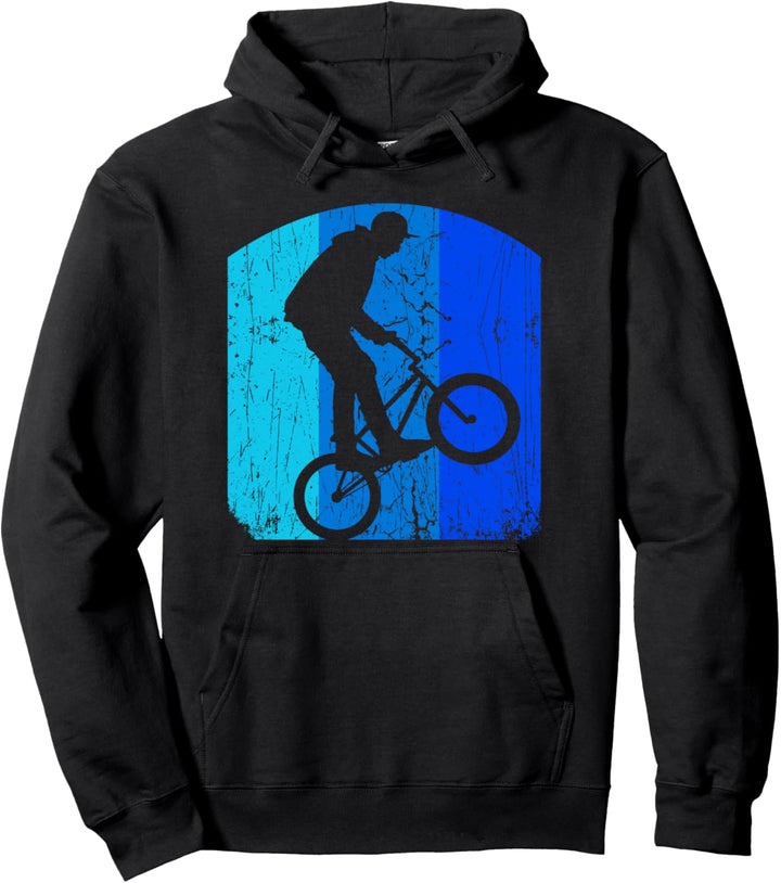 BMX - Vintage BMX Bike Fahrer Geschenk Pullover Hoodie