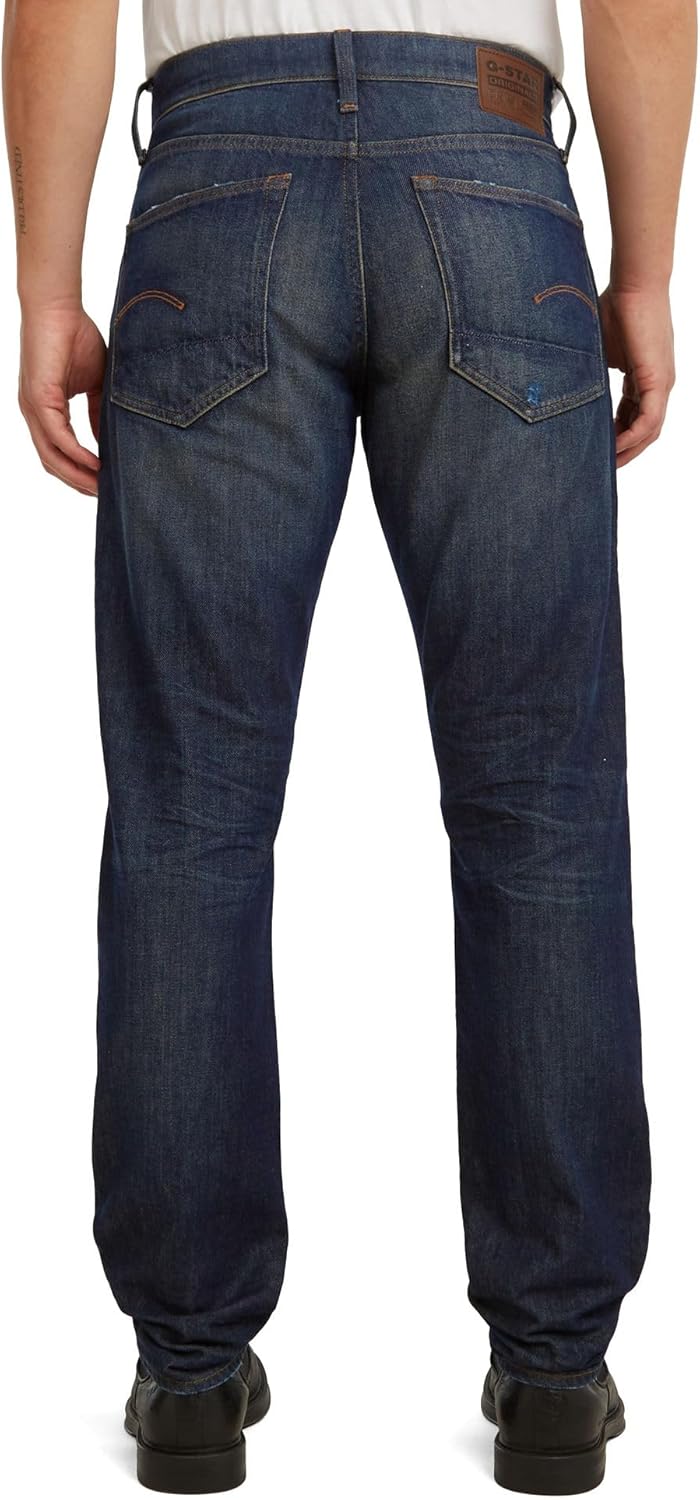 G-star Herren 3301 Regular Tapered Jeans 26W / 30L Blau (Antic Nile 51003-b767-a943), 26W / 30L Blau