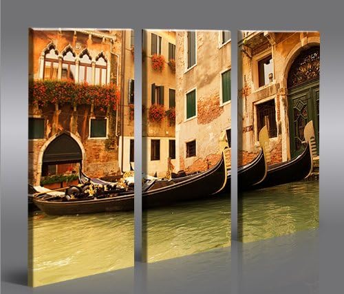 islandburner Bild Bilder auf Leinwand Venice Venedig Italien V2 XXL Poster Leinwandbild Wandbild Dek