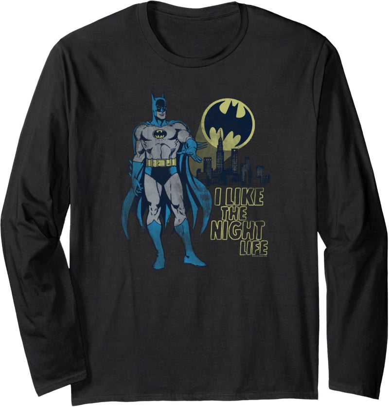 Batman Night Life Langarmshirt