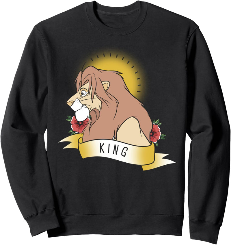 Disney The Lion King Simba King Portrait Sweatshirt