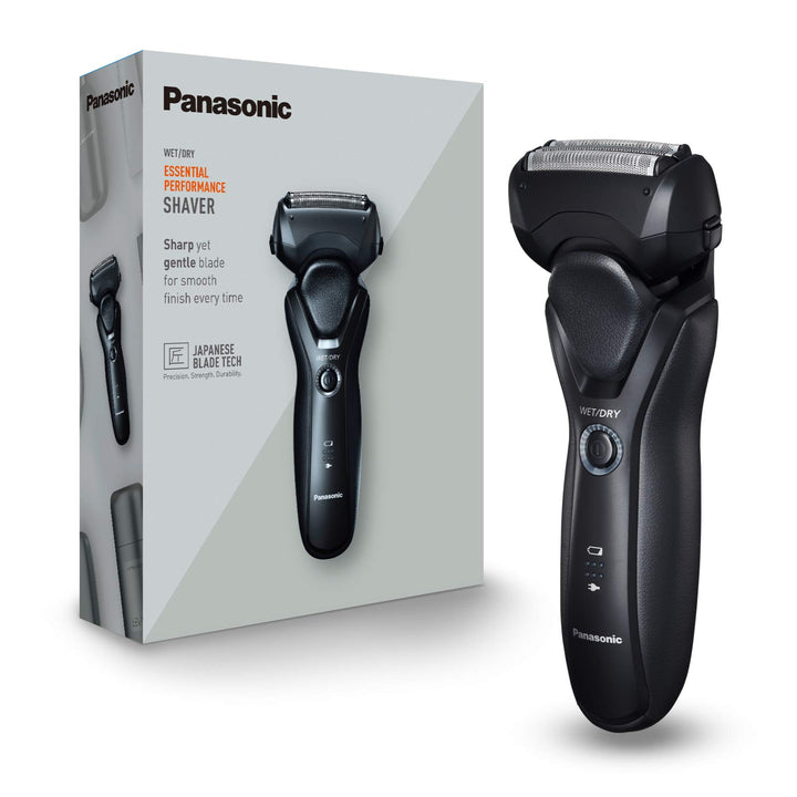 Panasonic Series 500 ES-RT37 Wet und Dry Herrenrasierer mit 3 Klingen für schnellen und präzisen Sch