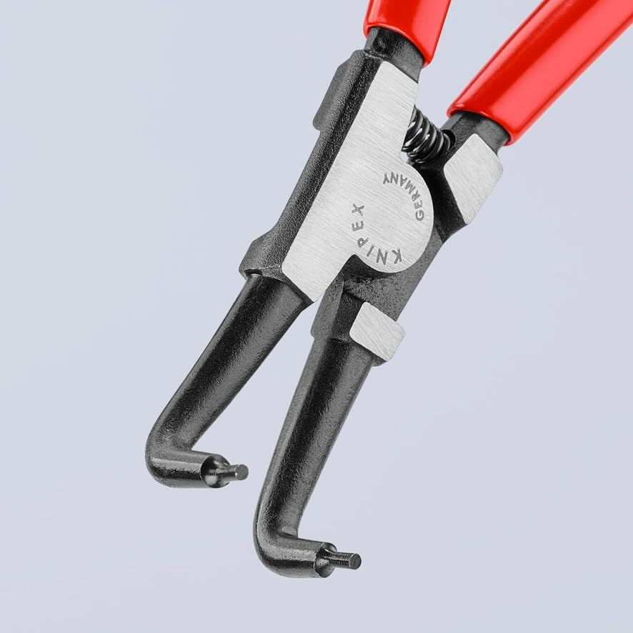 Knipex Sicherungsringzange für Aussenringe auf Wellen schwarz atramentiert, mit Kunststoff überzogen