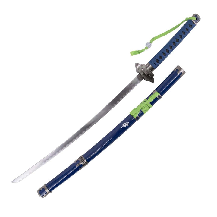 Katana Dekorative S5043 von Rin Okumura aus Blue Exorcist, inoffizielle Nachbildung, 107 cm Schwarze