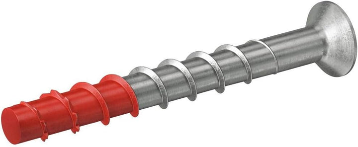 fischer UltraCut FBS II 8x80 30/15 SK Senkkopf aus Edelstahl, leistungsstarke Betonschraube mit gehä