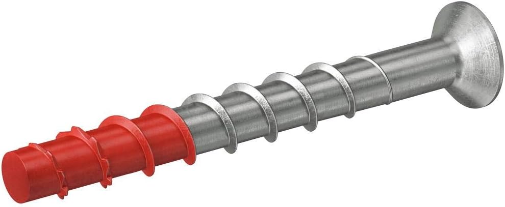 fischer UltraCut FBS II 10x80 25/15/- SK Senkkopf aus Edelstahl, leistungsstarke Betonschraube mit g