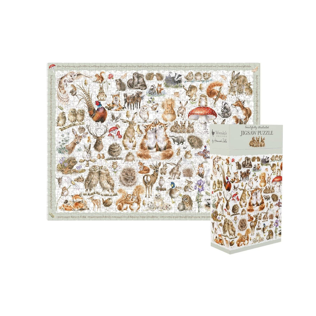 Wrendale Designs Country Set Puzzle The Country Set, The Country Set