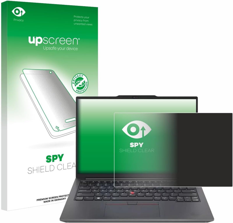 upscreen Anti-Spy Blickschutzfolie für Lenovo ThinkPad E14 Gen 6 Privacy Screen Displayschutz-Folie