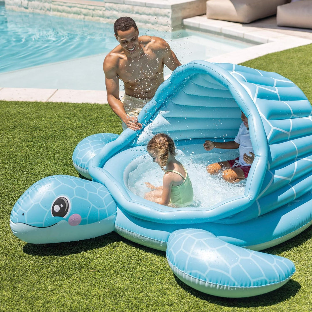 Intex Turtle Cove Playland 48677NP (aufgeblasen, 218 x 206 x 97 cm)