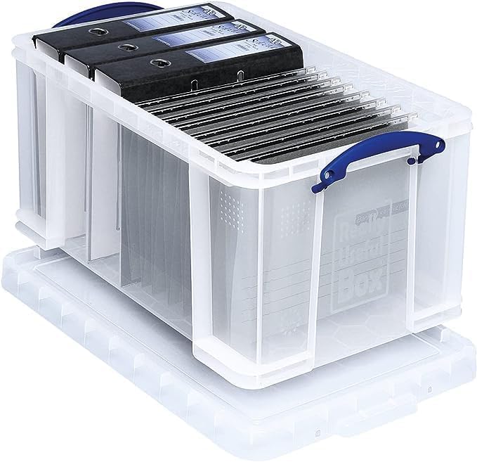 Really Useful Box Aufbewahrunsbox/48C 402x315x610 mm transparent PP Inh.48 Liter