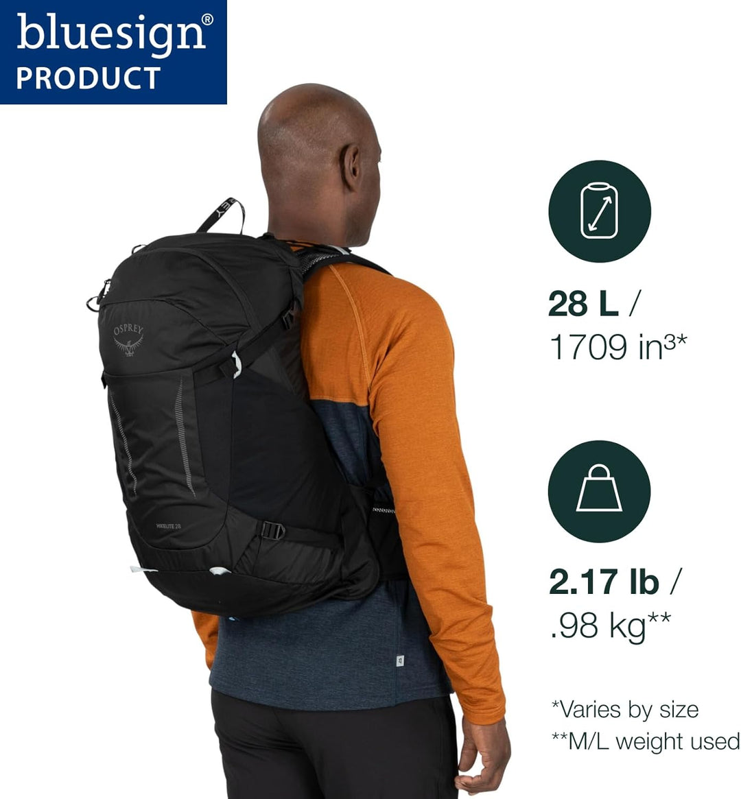 Osprey Europe Hikelite 28 Backpack Pine Leaf Green M-L, Pine Leaf Green M-L