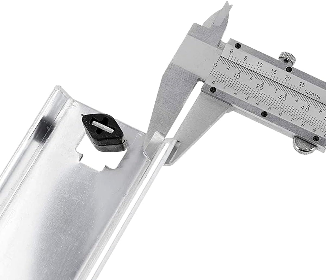 GTV H53 Schubladenschienen Vollauszüge Schubladenauszüge - 53.9 x 1100 mm - 2 mm Starken Verzinkt St
