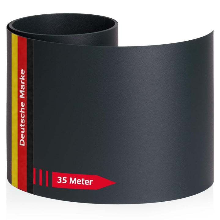 NOOR Zaunblende PP PRO 650 g/m2 Anthrazitgrau I 0,19 x 35 m I Der ideale Sichtschutz für Ihren Doppe