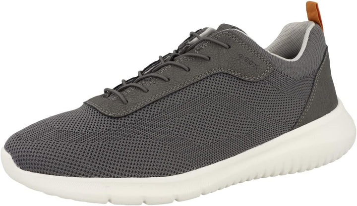 Geox Jungen U Monreale Sneaker 39 EU Dk Stone, 39 EU Dk Stone
