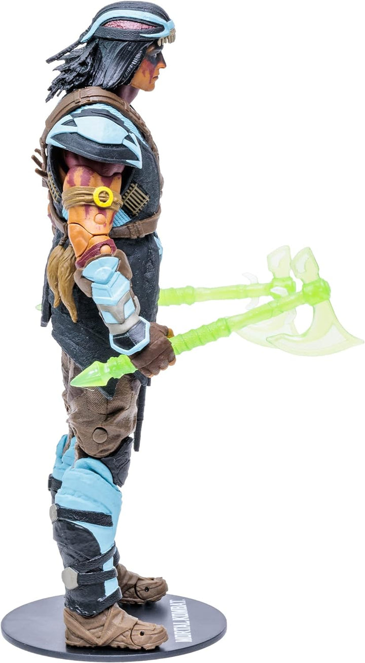 McFarlane Mortal Kombat Actionfigur Nightwolf 18 cm, Mehrfarbig Modern, Modern