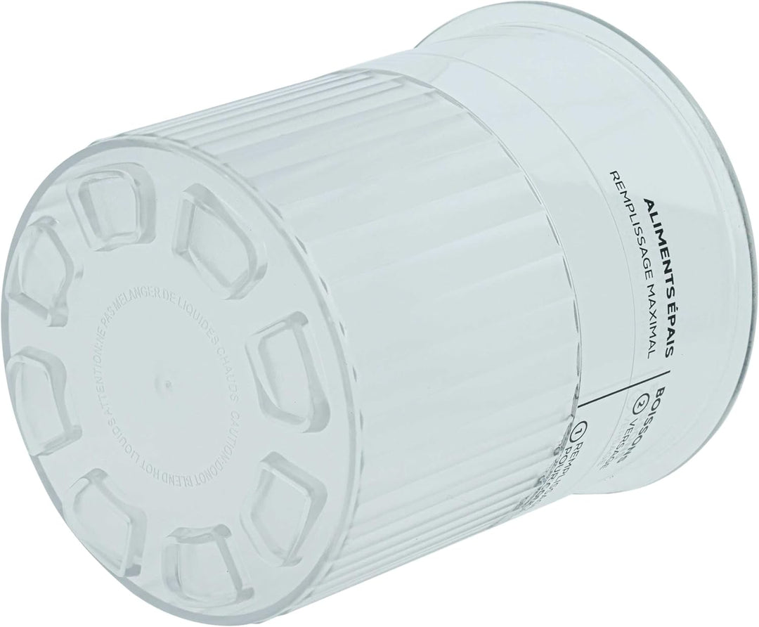 vhbw 4x 680 ml Behälter kompatibel mit Ninja CREAMI NC501, NC500 Eismaschine - Becher mit Deckel, BP