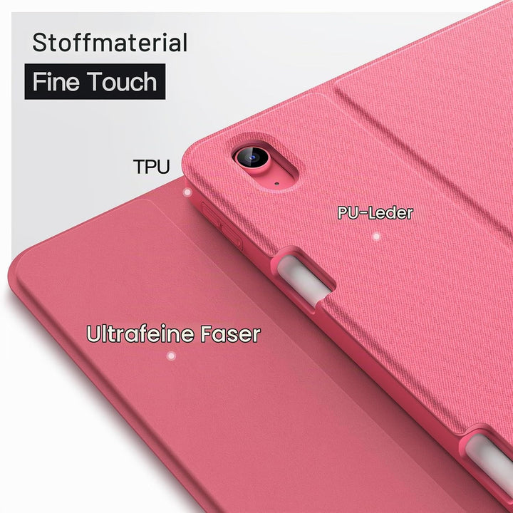 JETech Keyboard Hülle für iPad (A16) 11./10. Generation (2025/2022) mit Stifthalter, Magnetisch Abne
