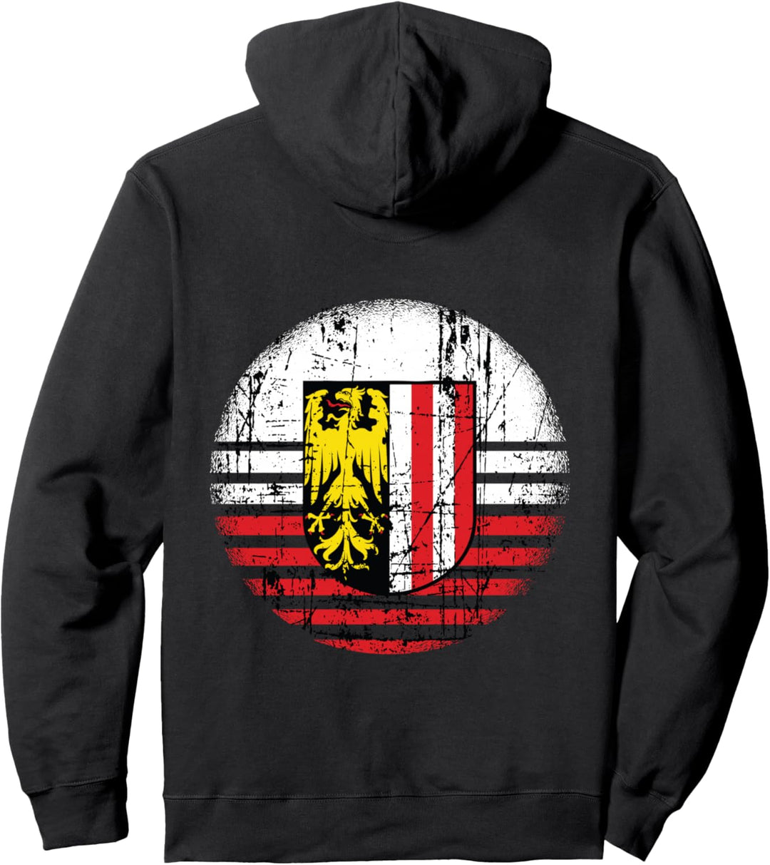 Oberösterreich Shirt Wappen Fahne Adler Herren Damen Pullover Hoodie