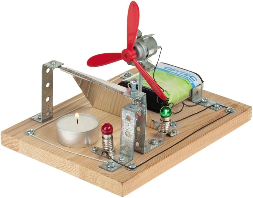 matches21 Thermolüfter Bausatz f. Kinder Werkset Bastelset ab 12 Jahren